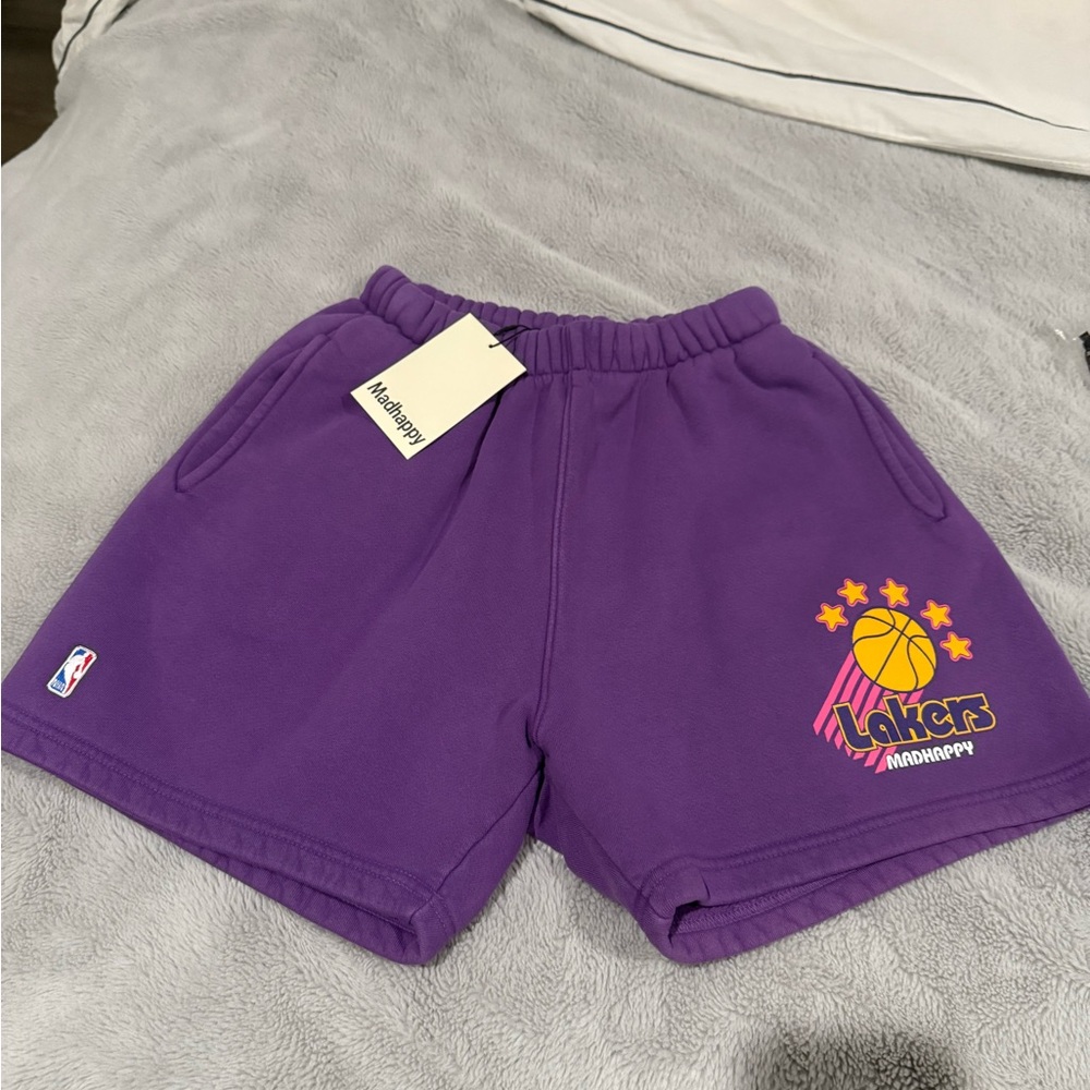 Madhappy Lakers Purple Shorts